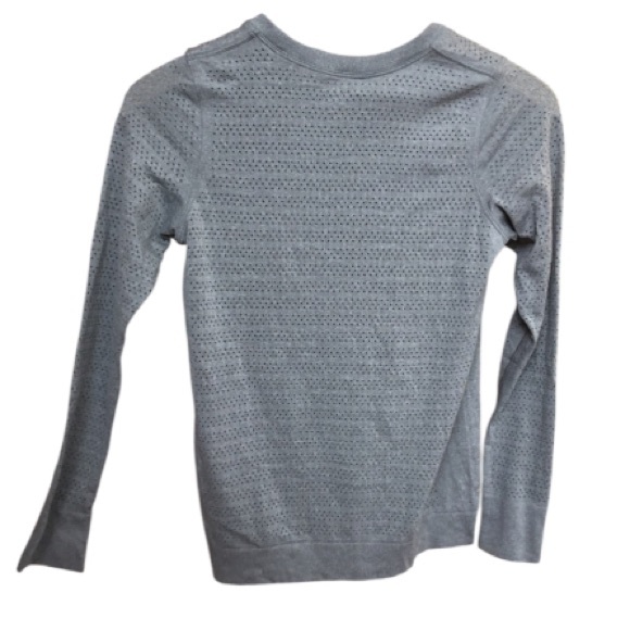 Lululemon Breeze By Long Sleeve *Squad Slate / White size 2 - Picture 8 of 9